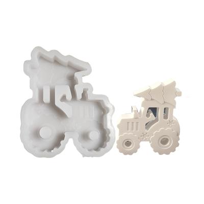 Σετ Σιλικόνης Φόρμας Αντίστροφης Μέτρησης Ρητίνης DIY Βολική Φόρμα Σιλικόνης Τρακτέρ Χριστουγεννιάτικο Δέντρο για Διακόσμηση Σπιτιού Χειροτεχνία