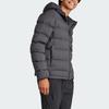 Adidas Helionic Stretch Hooded Down Jacket Men Outerwear Black IK3174