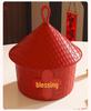 Granary Fruit & Nut Storage Bowl - Melon Seed, Candy, Snack Tray for Living Room