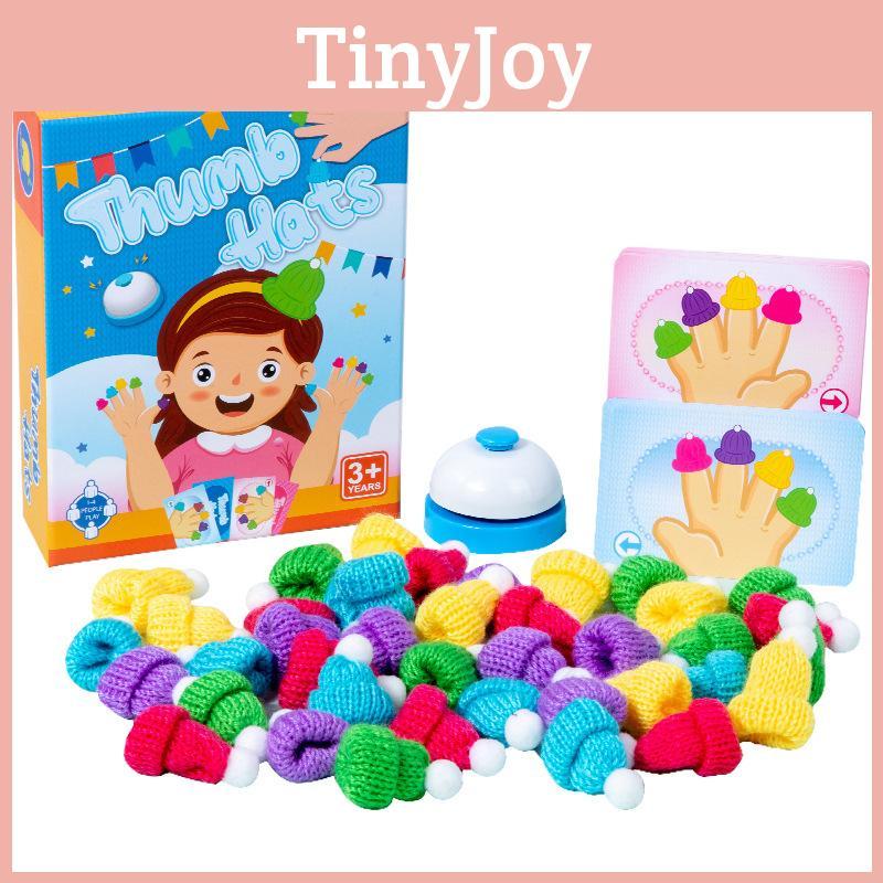 Thumb Left Hats Right Hand Training Toy Kids Early Education Cognition Color
