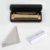 Four-Color Beginner 10-Hole Blues Harmonica in ABS Box