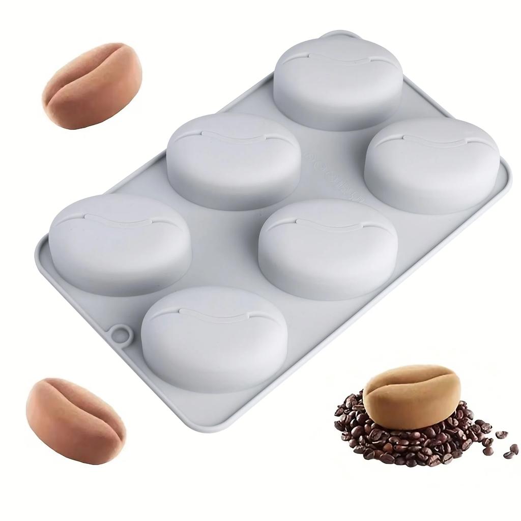 Silicone Mold for Coffee Beans-A Non-Stick Baking for Making Chocolate,Candy,Cookies,Various Crafts (Versatile Use) cake molds