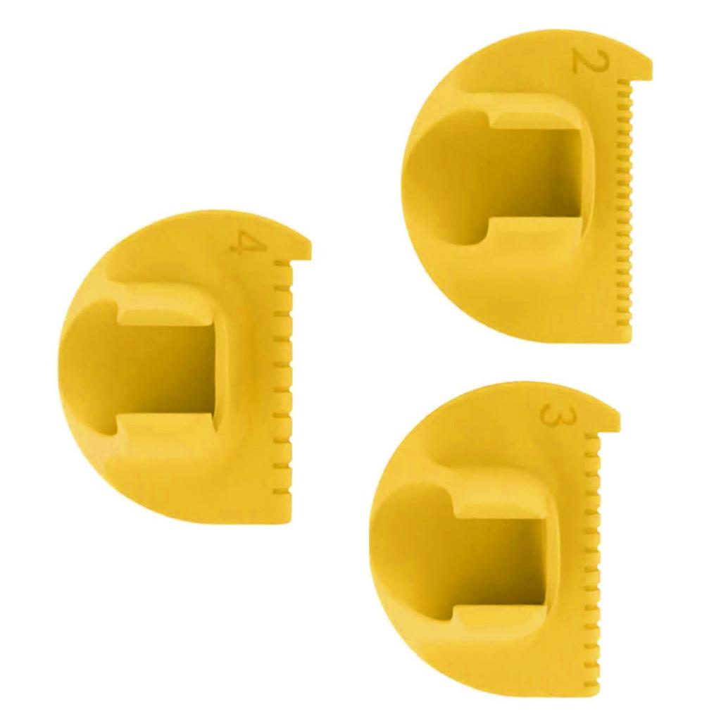 3Pieces Hand Sewing Guide Accessory Plastic Stitching Form for Fabric Craft Projects Supplies