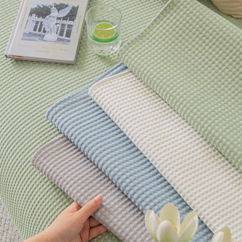 Ice Silk Cartoon Sofa Cushion 2025: Non-slip, Cool Summer Bean Cover