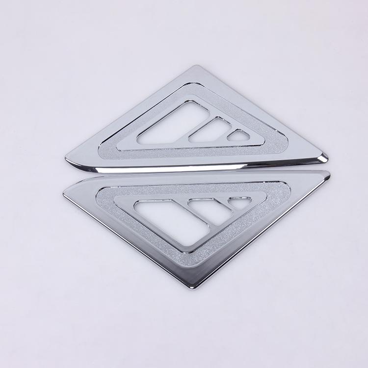 Electroplated Triangle Panel Decor for 2004 Refine/STAREX-ABS