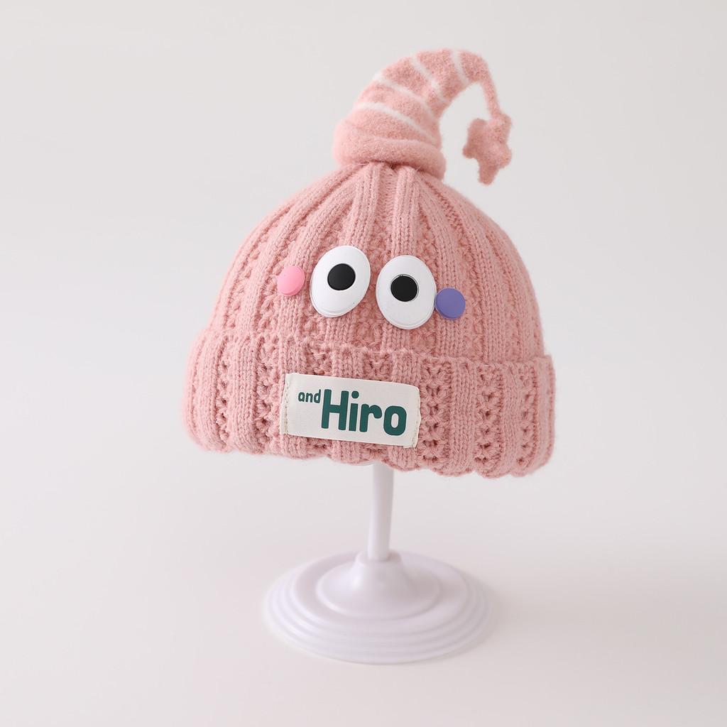 Baby Knit Hat Winter Warm Thick Wool Cap For Newborns And Infants