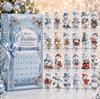 2027 Louskáček Adventní kalendář Slepá krabička Santa Claus Vánoční Mahjong Adventní kalendář Odpočet 24 dnů