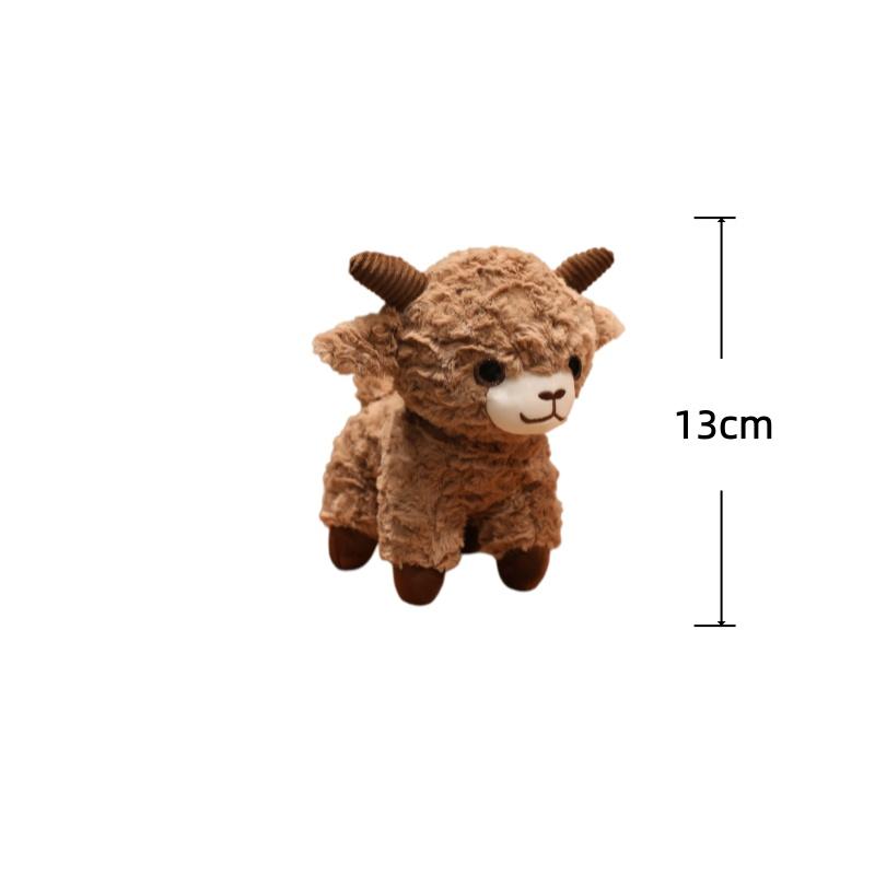 Sheep Plush Toys Simulated Lamb Stuffed Doll Adorably Room Decor Toys Squishy Kids Accompany Sleep Toy Kawaii Birthday Gifts