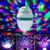 Heiß! Onedayshop® RGB Kristallkugel-Effektleuchte E27 LED-Drehfunktion für Bühnenbeleuchtung für Disco-DJ-Partys