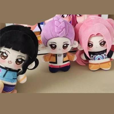 10cm Hunters Zoey Plush Toy Pendant Anime Saja Mira Plushie Doll XMAS Figure Rumi Keychain Dolls Zoey Pendant Birthday Gift