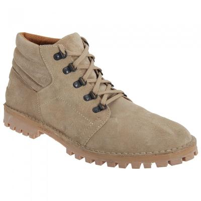 Herren-Freizeitstiefel aus echtem Wildleder mit D-Ring
