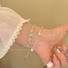 Female Minimalist Exquisite Niche Hollow Flower Bracelet