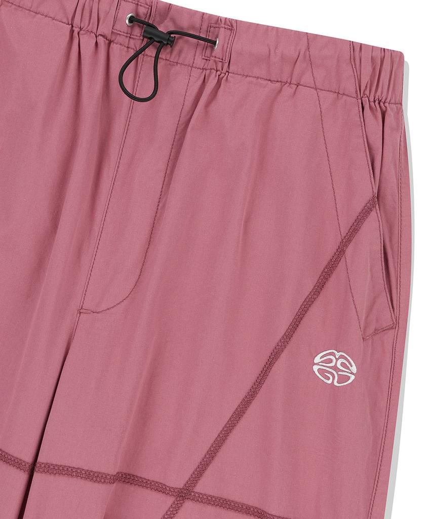 MAHAGRID Cover Stitch Parachute Pant Pink(Mg2Esmpa11A)