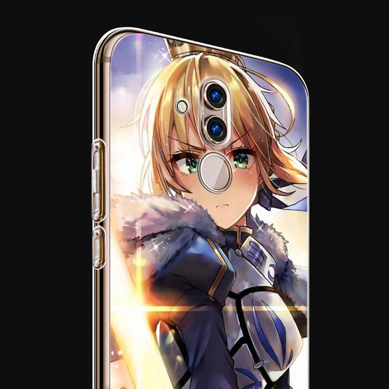 Fate Zero Stay Night For Huawei Mate 40 30 20 20X 10 RS P Smart 2021 2020 Z S Pro Plus Lite 2019 Phone Case Shell