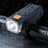 LED Bicycle Front Light Type-C Rechargeable Bicycle Headlight Road Bike Headlamp Easy To Install Cycling Accessories1/2PCS