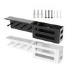 Keys Holder on Wall with Shelf 4 Hooks Modern Decor Key and Mail Holder for Wall for Entryway Home Living Room Bedroom Apartment