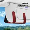 BBDS7 Leather Car Glasses Case Portable for KIA Ceed Forte Cerato K3 GTLine Seltos Sportage Sorento Visor Sunglasses Box Accessories