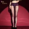 Oil Shiny Ultra-Thin Stockings Women Sexy Transparent Oil Shiny Pantyhose Glossy Tights Open Crotch Leggings Lady Leg-Wear