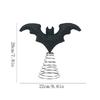 Bat Ornaments Halloween Party Supplies Halloween Bat Tree Toppers Easy Setup For Home Store Displays Decorations