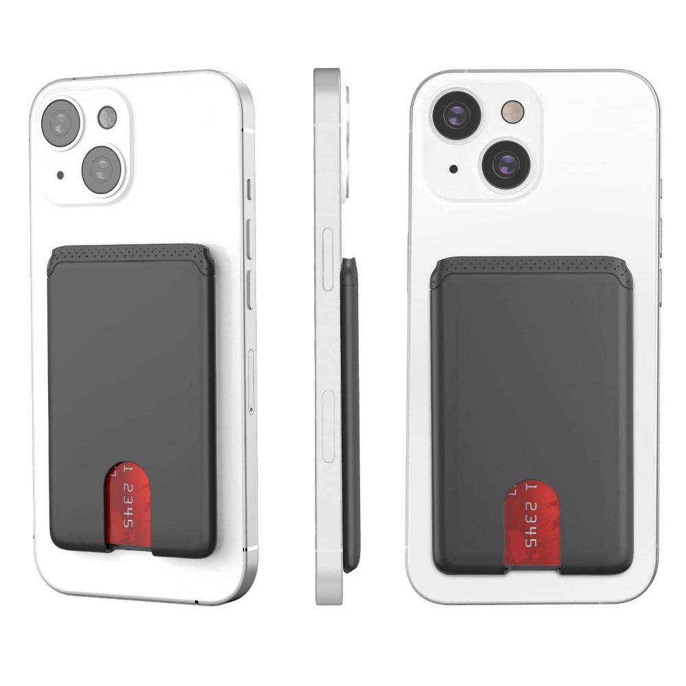 1/3 Pack Premium Silicone Ultra Slim Phone Wallet Stick On Phone Pocket Fit Almost All Smartphones Phone Wallet Compatible