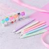 2Pcs Kawaii Lovely Japanese Doll Girl Design Office School Writing Neutral Signature Pen Art Gel Pens Kawaii Stationery