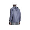 Under Armour Solid Logo Print Fleece Hoodie Men Hoodie Mist-Blue 1357092-767