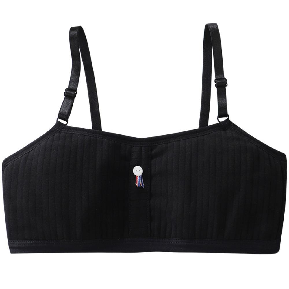 

Тонкие бюстгальтеры без стальных колец, хлопковый впитывающий пот корсет, удобный тренировочный бюстгальтер для подростков