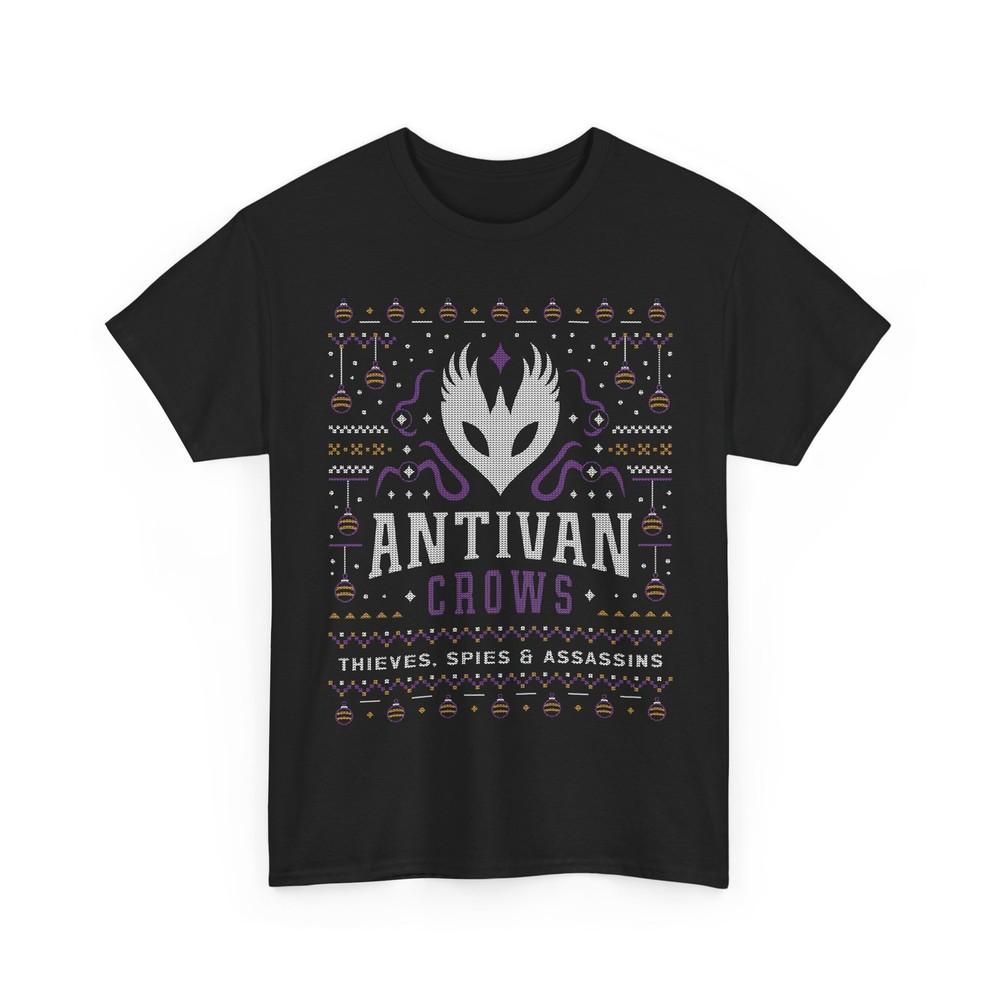 Antivan Crows Ugly Sweater Unisex T-Shirt.  Dragon Age Veilguard Video Game.