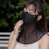 Reusable Washable Ice Silk UV Face Cover for Running Cycling Sports