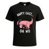 Lustiges T Shirt Ostern Dinosaurier Design Frohe FR Herren Neuheit Geschenk Top Vintage Stylish Fashion Homme