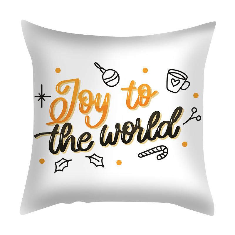 Pillowcase Christmas Cartoon Nordic Cross-border Special for Living Room Bedroom Cushion Pillow