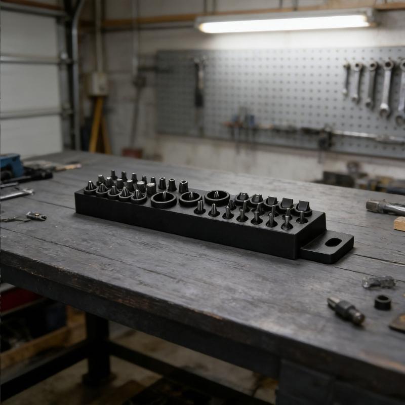 39 Hole Screwdriver Accessory Holders for 1/4Inch Hexagonal Bit Toolbox Organization Storage Solution