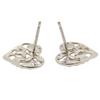 Used TIFFANY & CO Olive Leaf Heart Pierced Earrings Pierced Earrings Silver925 Silver Used