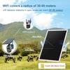 LS VISION Solar Powered 4G Modem Router, Outdoor Wireless Router with SIM Card Slot Mobile Hotspot 2.4GHz Wi-Fi 150Mpbs for Cam
