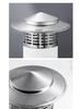 Breathable Umbrella-Style Stainless Steel Chimney Cap for Roof and Terrace Ventilation