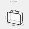 Transparent Dustproof Wardrobe Organizer Moisture Proof Storage Bag Household for Bedroom Clothes Pillows Blankets