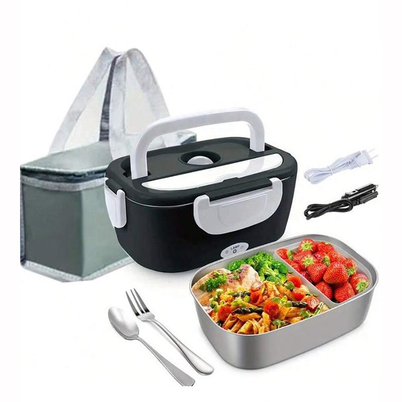 Lunch Box Food Warmer Portable Food Heater Car Home Proof Microwave Truckers