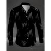 Casual shirt, comfortable and versatile digital printed long-sleeved shirt