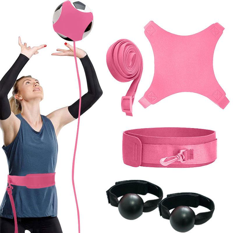 Volleyball Spin Training Elastic Band with Ball Return Bag