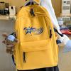 Korean Simple Letters Junior High School Student Schoolbag Female Campus Large-capacity High-face Backpack