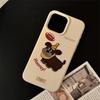 American Retro Iphone17pro Mobile Phone Case Max Apple 16 Embroidered Puppy 13 Cartoon 14 Suitable for 12 Anti Fall