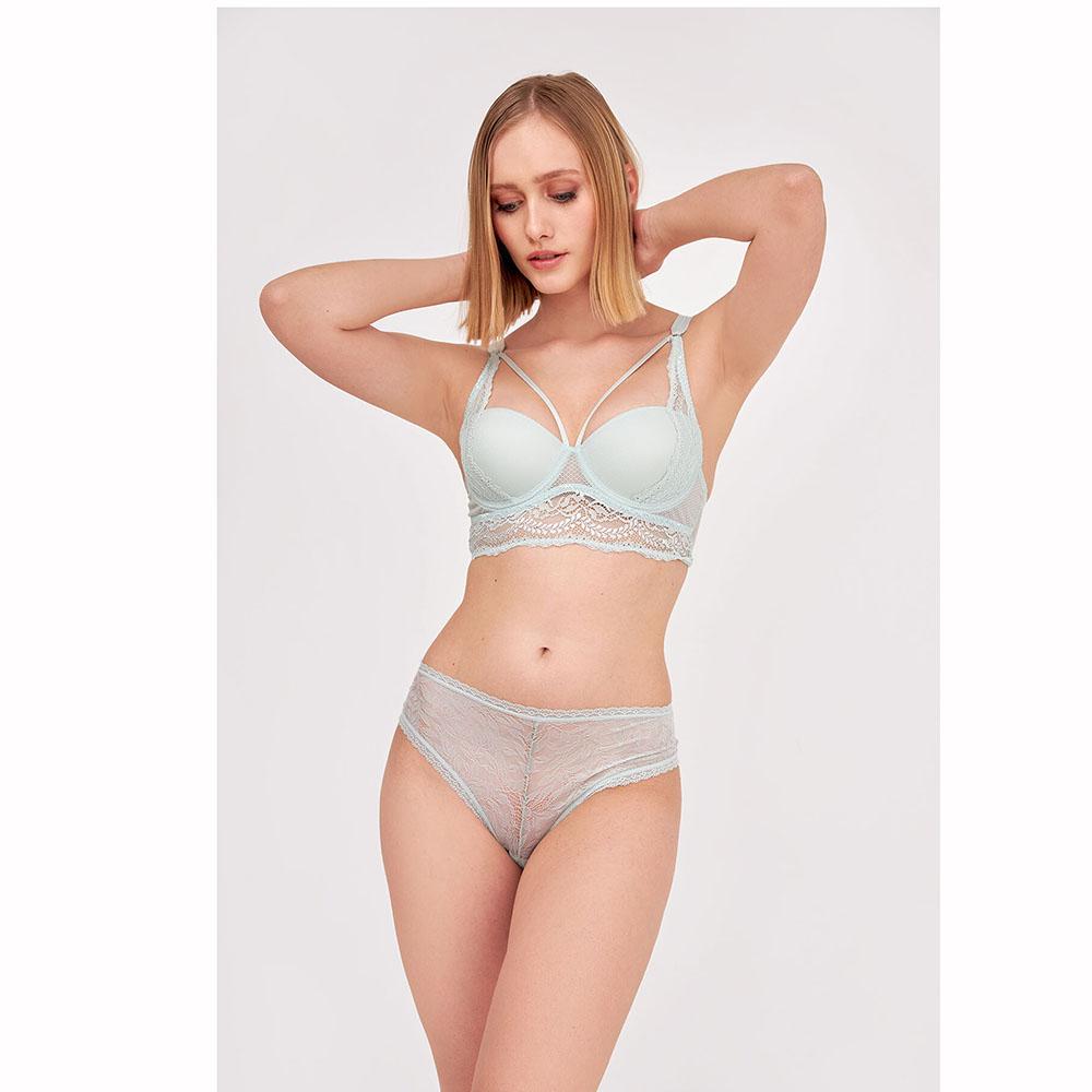 

Женский поддерживающий бюстгальтер NBB Mint Green Tilda Bra без бретелек