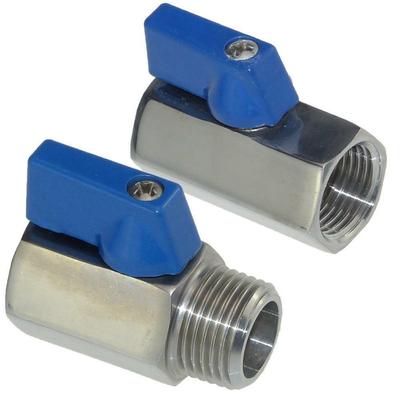 ברז כדור סגירה לחיסכון במים 1/4 -3/8 -1/2 אינץ' מתכוונן חדש לגמרי