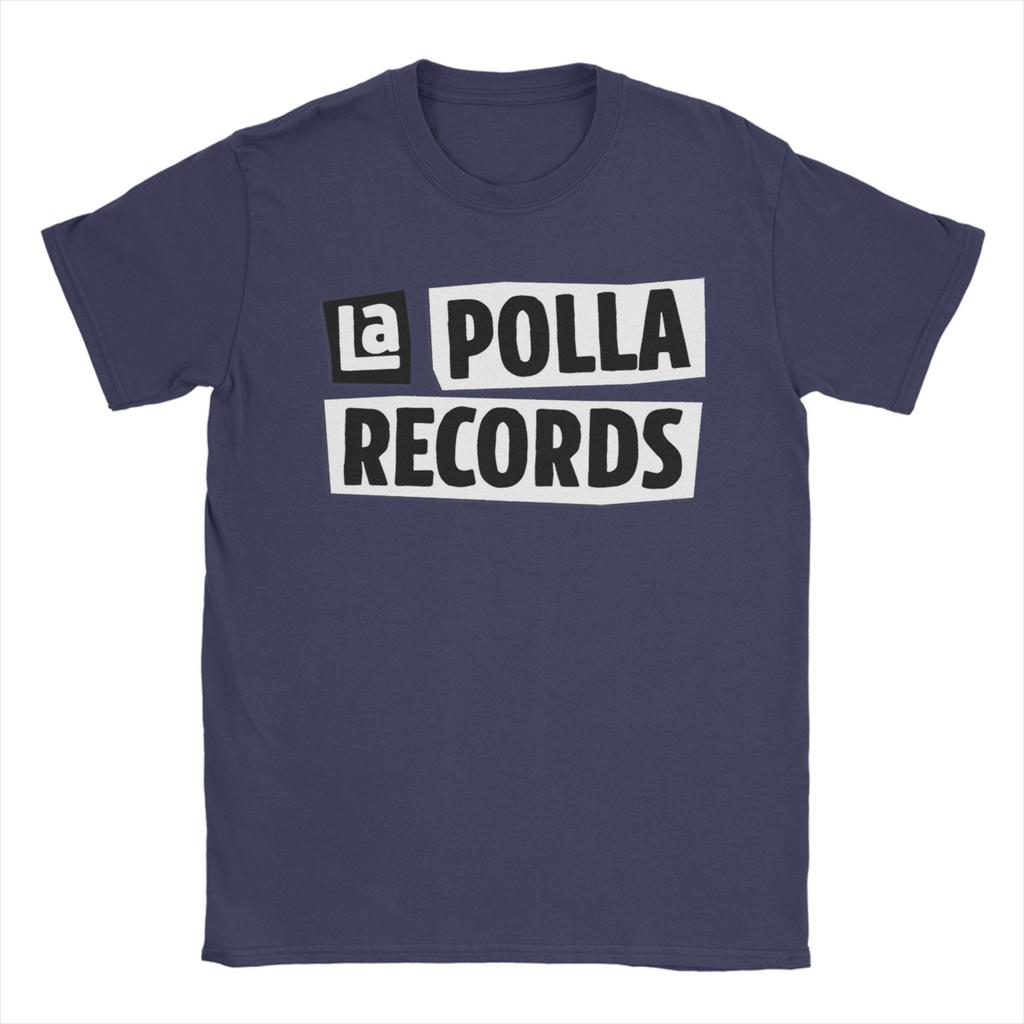 La Polla Records Band T Shirts for Men 100% Cotton Novelty T-Shirts Round Neck Tees Short Sleeve Clothes Summer