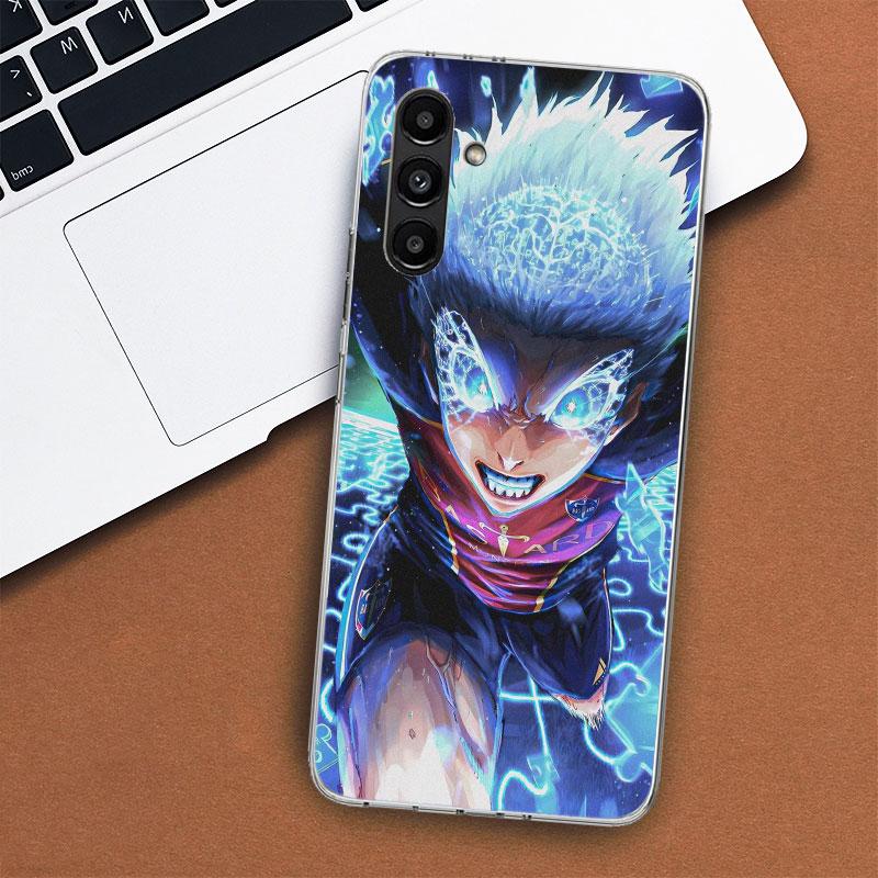 Blue Lock Isagi Yoichi Phone Case For Samsung Galaxy A56 A55 A54 A53 A17 A16 A15 A14 A13 A36 A35 A34 A33 A26 A25 A24 A23 A05S A0