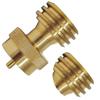 Outdoor Propane Tank Transfer Joint Gas Tank Pressure Reducing Brass Adapter Easy Refill Bbq Grill Safety Gas Cylinder Adapter