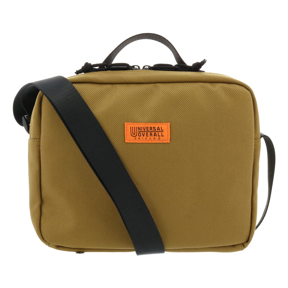 

Сумка через плечо через плечо водонепроницаемая молния темно-бежевый [Универсальный комбинезон] UVO-089