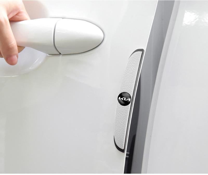 AANP1 For Kia Morning Picanto Rio Ray Sorento XCeed Soul Cerato 4Pcs Car Anti-Collision Strip Car Door Anti-Scratch Protector Stickers