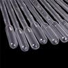 100Pcs 3Ml Transparent Pipettes Disposable Safe Dropper Graduated Pipettes