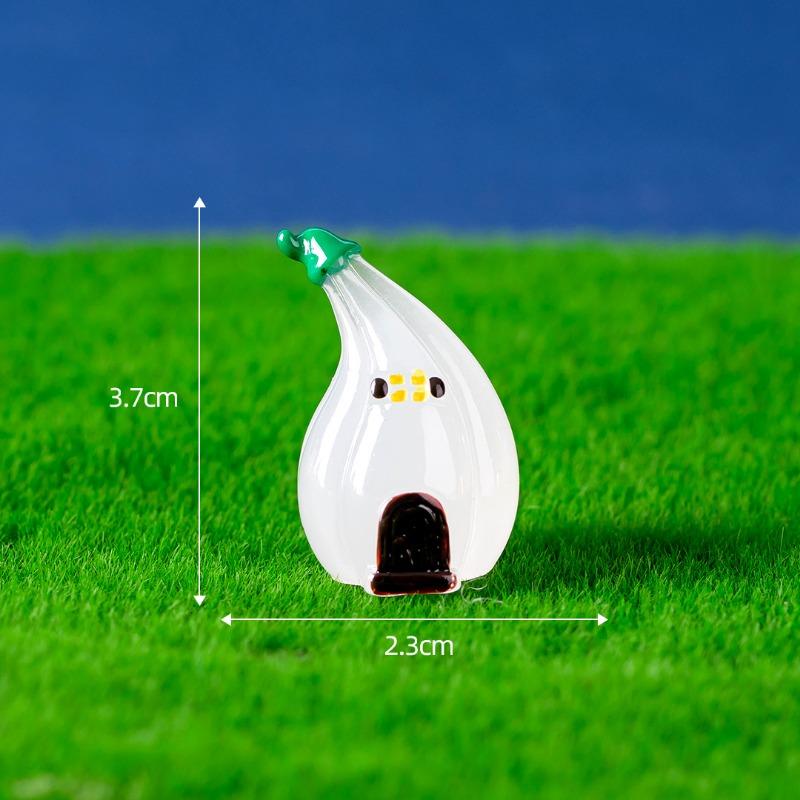 Micro-landscape Luminous Halloween Cute Ghost Devil Pumpkin Decorative Accessories Resin Small Ornaments